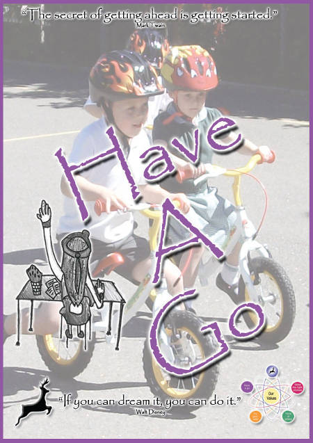Have a go poster
