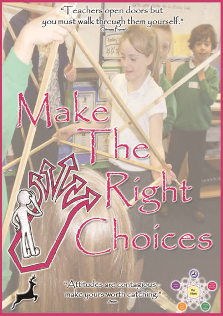 Make the right choices poster